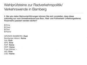 Wahlprüfsteine zur Bamberger Stadtratswahl am 15. März 2020 S. 4