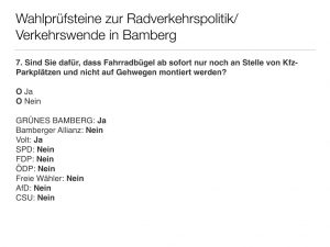 Wahlprüfsteine zur Bamberger Stadtratswahl am 15. März 2020 S. 9
