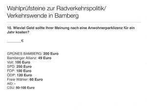 Wahlprüfsteine zur Bamberger Stadtratswahl am 15. März 2020 S. 12